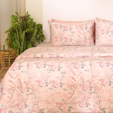 Pink Fleur - Cotton Satin
